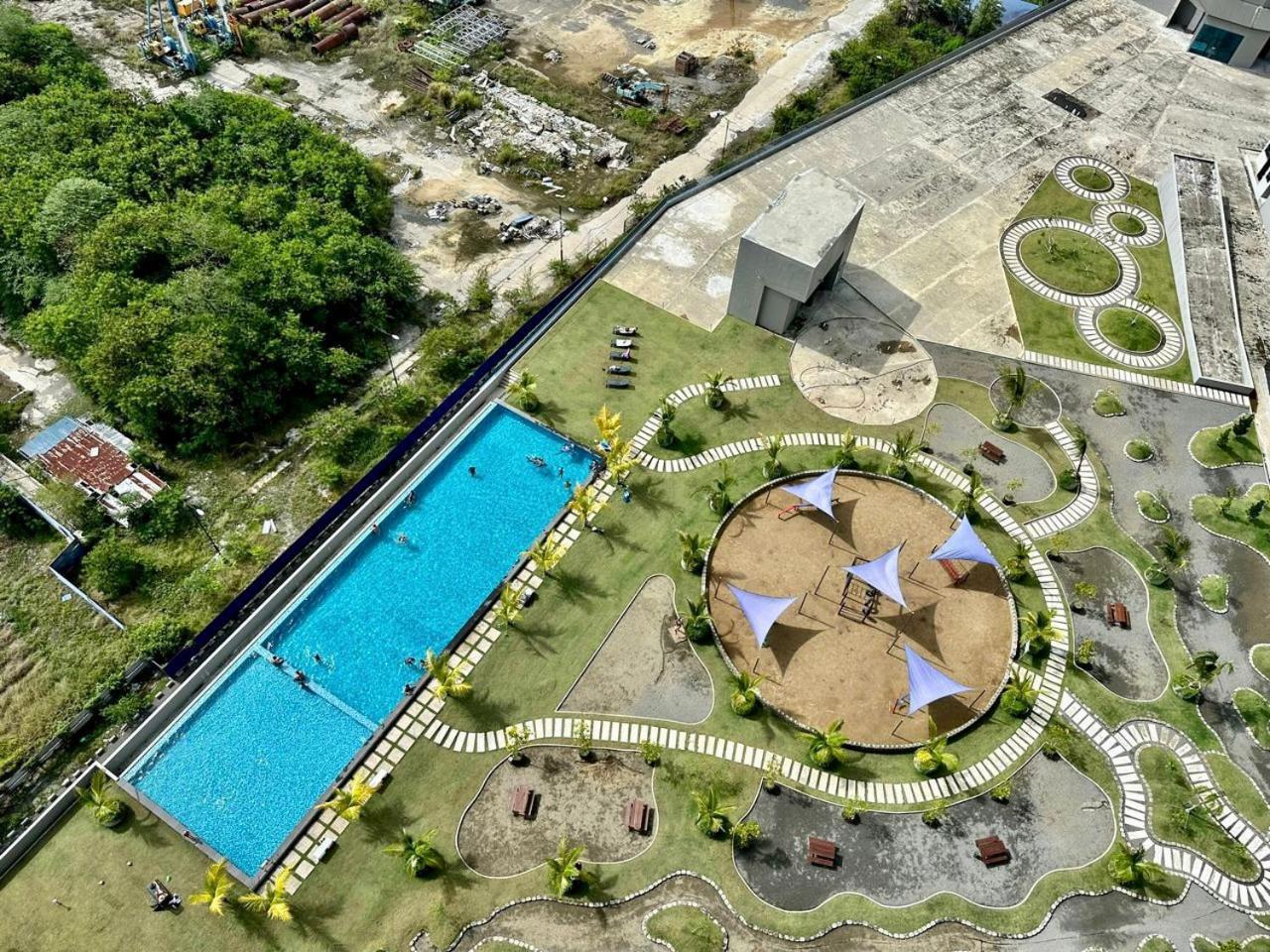 Jesselton Quay Sea & Pool View For 6 Pax Daire Kota Kinabalu Dış mekan fotoğraf