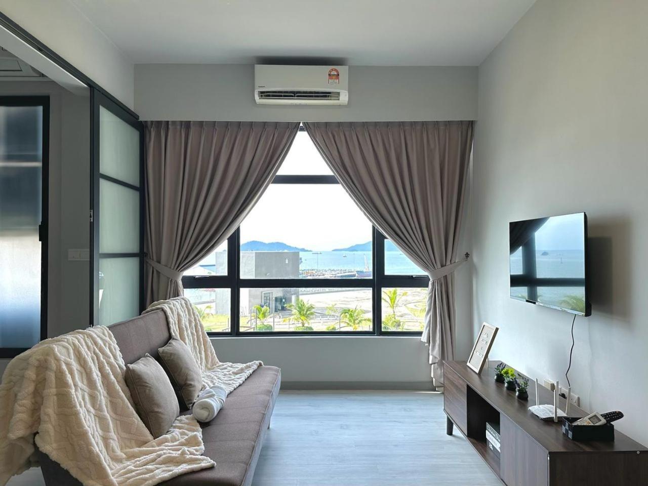 Jesselton Quay Sea & Pool View For 6 Pax Daire Kota Kinabalu Dış mekan fotoğraf